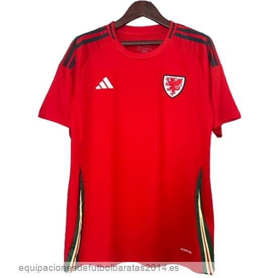 Nuevo Tailandia 1ª Camiseta Gales 2024 Rojo Baratas